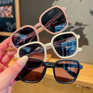 Anti-UV Children's Sunglasses Korean Handsome Baby's Sunglasses Eye Protection Children's Retro Sunscreen Glasses for Boys and Girls