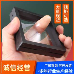 Promotional Transparent PE Advanced Film Display Box Jewelry Ring Suspension Packaging Anti-oxidation in stock