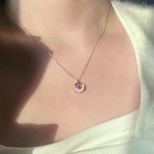 Beating Heart Necklace, Exquisite, High-End, Versatile, Stylish, Fashionable, New Style Clavicle Chain