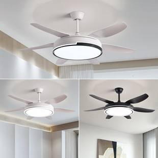 Fan Light 2026 New Model for Living Room and Dining Room, Large Wind Power, Household Use, Bedroom, Variable Frequency, Smart Integrated Fan Light Fixture
