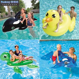 Original genuine Bestway "baby water ride water toy adult Mount thickening