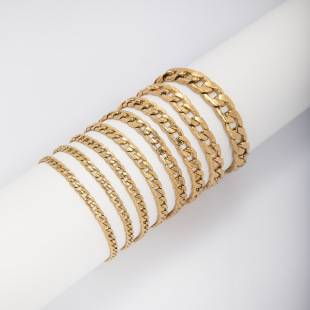 Cross-border European and American NK embossed 1:1 stainless steel bracelet, stylish and simple, unisex, versatile for daily commuting
