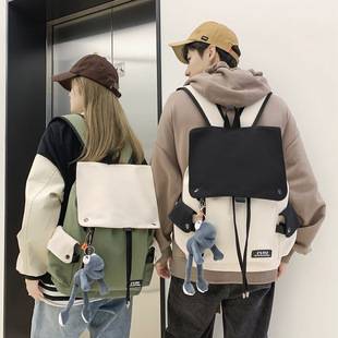 Backpack Men's Japanese Style Ins Men's Trendy Brand Large Capacity Casual Travel Bag Backpack Women's Trendy Cool School Bag College Students