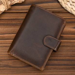 Genuine Leather Short Wallet for Men and Women, First-Layer Cow Wallet 80% off 70% off Multi-Card Slot Wallet with Coin Purse Export
