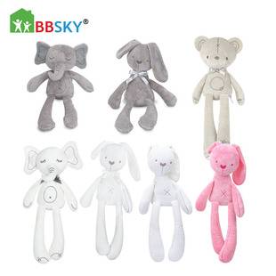 Cute Plush Long-Legged Rabbit Doll Baby Toy Sui Same Style Baby Soothing Sleeping Doll Spot Wholesale