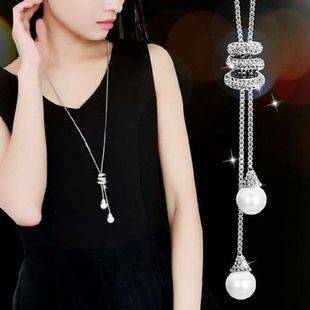 Cross-Border Necklaces, Women's Jewelry, Pearl Necklaces, Stacked High-End Necklaces, Light Luxury Niche Accessories Wholesale