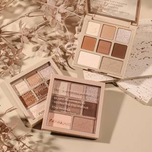 Novo Beauty Eyes Eight-Color Eyeshadow Palette - Multi-Use Waterproof Pearlescent Matte Earth-Toned Eyeshadow Palette