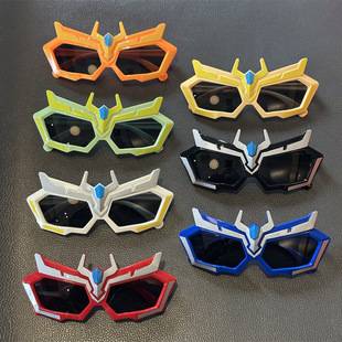 Boys' Mecha Cartoon Sunglasses Cool Robot Children's Sunglasses for Holiday Outings Baby Sunshade Glasses