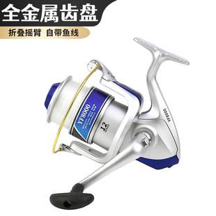 Jiachuan YF series fishing wheel fishing reel fishing wheel fishing reel sea pole Luya fishing gear fishing spinning wheel with line