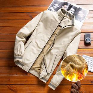 2022 Winter Cotton Vietnam Foreign Trade Men's Jacket Casual Loose Men's Jacket Velvet Thickened Foreign Cross-border AliExpress