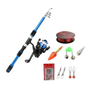 Foreign Trade Ultra-Hard Sea Rod Set, Portable Sea Rod, Long-Distance Casting Rod, Fiberglass Sea Rod, Wholesale Complete Set of Fishing Rods