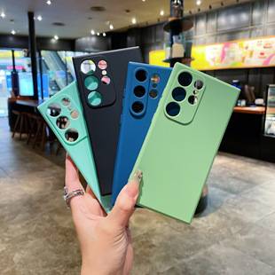 Frosted Samsung S26 Phone Case Tpu Straight Edge Precision Hole S25Edgea17 Protective Cover A07 Full-Cover Soft Case