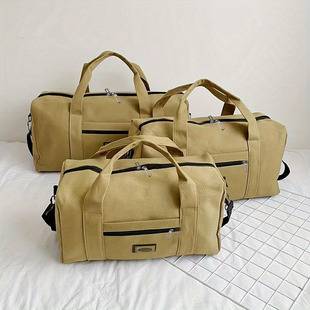 Traveling Bag Men's Handheld Canvas Bag Work Handheld Luggage Bag Storage Bag Printable LOGO Toolkit Wholesale