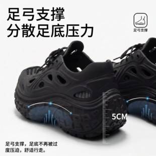 Arch Support Sports Shoes for Men 2026 New Model Eva Summer Outdoor Thick-Soled Wear-Resistant Non-Slip Driving Clogs