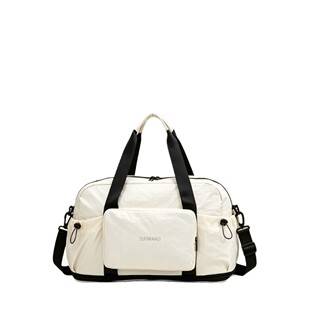 Foldable travel bag with handle, large capacity, multi-functional, can be used as a crossbody bag, swimming bag, or gym bag