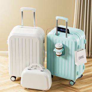 2025 Small Fresh Suitcase Multifunctional New Trolley Case Student Strong Suitcase Large Capacity Password Box