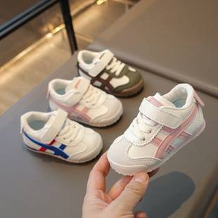Children's sneaker 2025 Spring and Autumn New Boys White Shoes Girls Casual Shoes Toddler Shoes Forrest Gump Sneakers