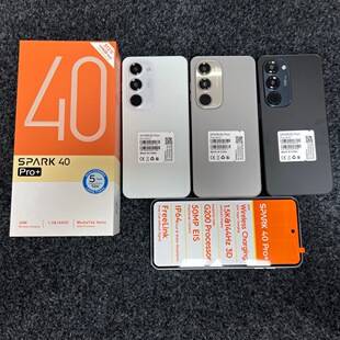 Cross-Border Smartphone Spark40 Pro+ 24G+512G 6.8Inch High-Definition Smartphone Wholesale