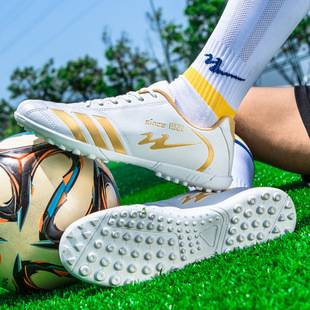 Double Star Football Shoes for Men, Tf Cleats for Older Children and Teenagers, Training Shoes for Adults, Primary and Secondary School Students, Messi Football Shoes