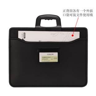 Kobest Kangbai A4 Office Portable Large-Capacity Waterproof Briefcase Document Bag File Bag