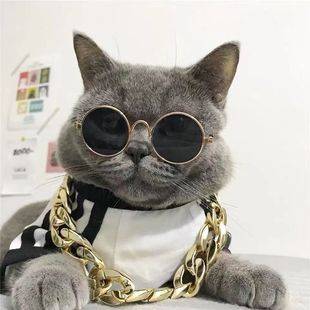 dog cat pet small glasses creative trend toy sunglasses studio shooting props