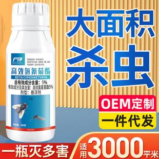 Large Bottle of Insecticide, Fly Medicine, Cockroach and Mosquito Farm, Outdoor Hotel Farm, Household High-Efficiency Cypermethrin