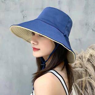 Fisherman Hat for Women, New Style Sun Protection Hat, Korean Style Outdoor Sun Hat, Summer Fashion Retro Hat for Women, Cross-Border Wholesale