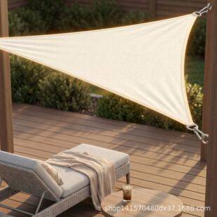 [420D] Cross-Border Hot-Selling Outdoor Sunshade Sail, Waterproof Sunshade Sail, Triangular Sunshade Canopy