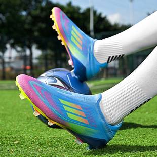 2026 World Cup New Model Long Spike Soccer Shoes Low-Top Unisex Youth Sports Training Shoes Factory Direct Delivery