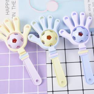 Baby Clap Hand-cranked Bell Baby Soothing Shaoling Early Childhood Early Childhood Education Enlightenment Cheering Toys Night Market Stall Supply