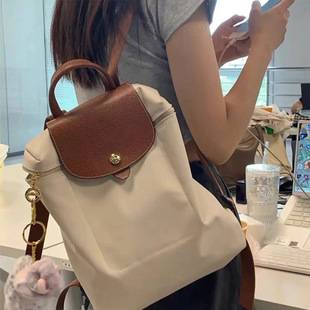 French Dragon Embellished Bag 70Th Anniversary Backpack Outdoor Casual Backpack Student School Bag Mummy Bag Large Capacity Backpack Women