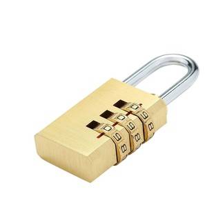 Password Small Padlock Luggage Lock Gym Lock Solid All-Copper Suitcase Mini Pure Copper Password Lock Wholesale T283