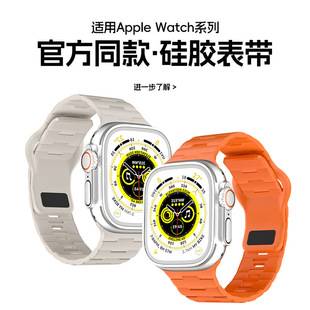 Suitable for All Series of Apple Watches, Smart Watch Accessories, Apple Premium Woven Reverse Buckle Silicone Ring