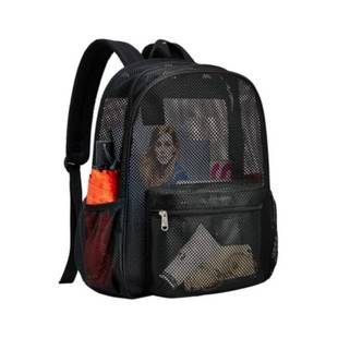 Amazon's New Heavy-Duty Mesh Backpack Is Suitable for Commuting, Swimming, Traveling, Beach Burden-Reducing Beach Bags, and Outdoor Sports