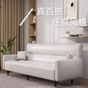 Simple small apartment sofa, dual-purpose for living room and office, easy-to-use lazy sofa for rental apartments and bedrooms
