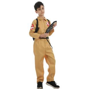 Halloween Costumes Adult Kids Ghost Team Ghostbusters Uniform Cosplay cosplay Clothes