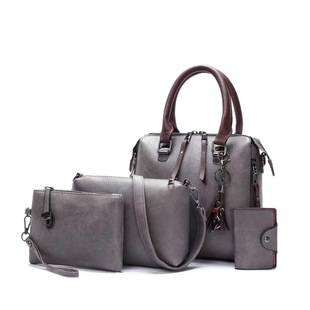 Cross-Border Foreign Trade French and European Fashion Crossbody Women's Bag Four-Piece Set Retro Mother-Daughter Shoulder Handbag Factory Wholesale