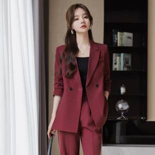 Three-Piece Suit for Women, Spring and Summer 2026 New Style, Elegant Goddess Style Business Attire, Suit with Long Pants and Jacket
