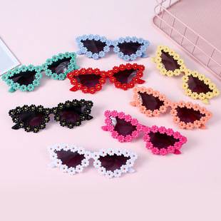 Children's Sunglasses Sunglasses Baby Girls' Polarized Sunshade Cute Cartoon Cat Glasses Boys' Fashionable Personalized Fashion