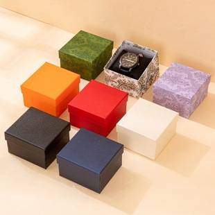 Source Factory Wholesale Watch Box Bracelet Packaging Box Heaven and Earth Cover Gift Box Simple Storage Box Gift Gift Bag