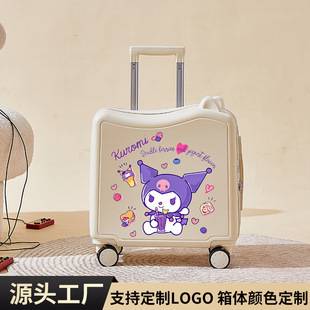 Can sit can ride box children's luggage 18 inch boarding box mini trolley case riding box cartoon baby walking artifact