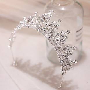 Japanese and Korean Super Fairy Princess Style Crown Internet Popular 18-year-old Adult Ceremony Fashion Hair Accessories Explosions Crown Performance Birthday Headwear