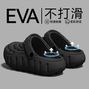 EVA comfortable clogs for men, 2026 new summer outdoor thick-soled non-slip, odor-resistant, breathable sandals