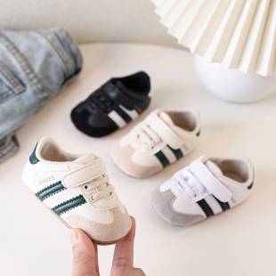 Spring and Autumn Baby Toddler Shoes Non-slip Soft Bottom Breathable 3-6-12 Months Baby Shoes All-match Sports Shoes