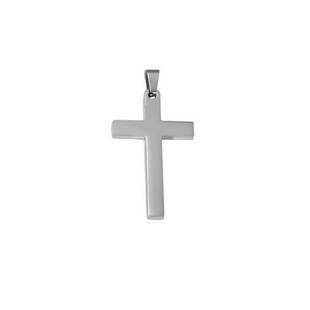 Hot Sale Mirror Polished Stainless Steel Cross Pendant Accessories Pendant with Melon Buckle