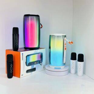 Pluse6+ Pulse Bluetooth Speaker Desktop Outdoor Full Screen Rgb Light Colorful Wireless Speaker Cross-Border Popular Live Broadcast