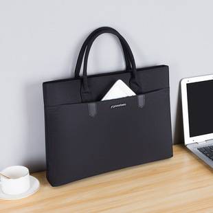 Ziyousin 925 Briefcase Men's Bag Document Bag Business Men's Portable Briefcase Business Meeting Bag Customization