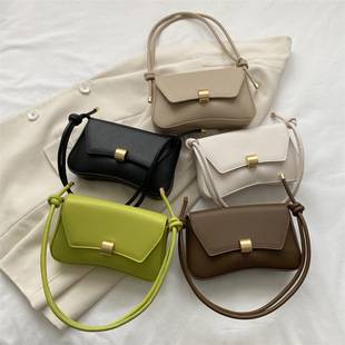 High-End Bags for Women 2025 New Baguette Bag Retro Satchel Armpit Bag Fashionable Girl Shoulder Crossbody Bag