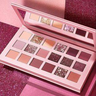 Tiktok Popular 18-Color Desert Eyeshadow Palette, Earth-Toned Eyeshadow Palette with Shimmer, Matte, and Glitter, Affordable for Students, Women
