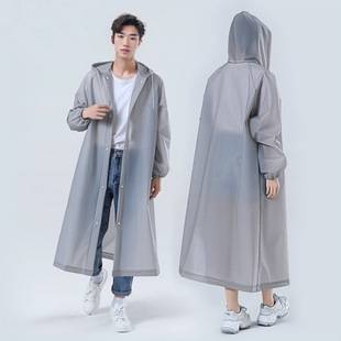 Source Manufacturer Eva Raincoat Thickeneded and Lengthened Full Body Rainproof Travel Concert Flat Drawstring Disposable Raincoat